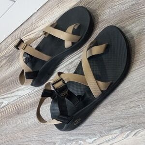 Chaco Z/Boulder 2 Multisport Sandals - Men's Tan & Black Size 11